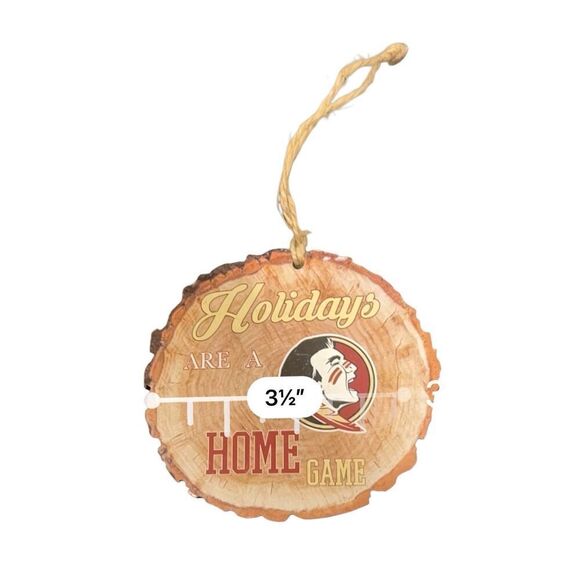 Florida State University FSU Snowflake Christmas Ornament - Picture 3 of 4